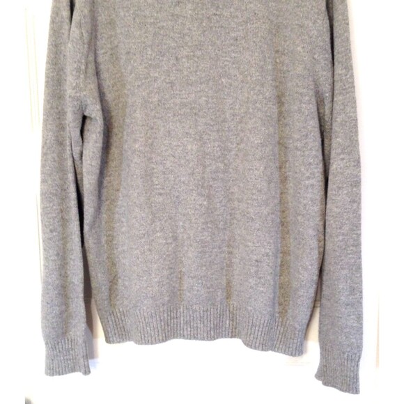 Tricots Cardigan Sweater Men 2XL Gray Cable Knit Shawl Collar Academia Heritage - Picture 8 of 12